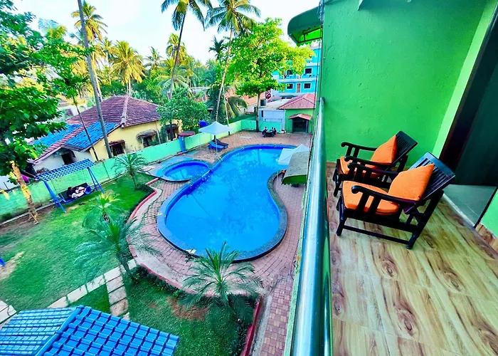 Hotel The Golden Shivam Resort - Big Swimming Pool Resort In Goa M70565-84665